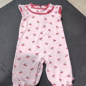 Carter's Pink and Red Baby Romper